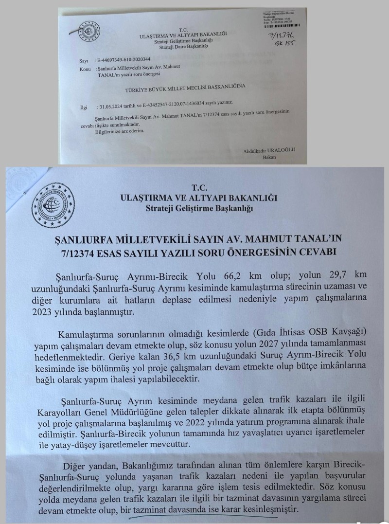 Suruç Ölüm Yolu’nun Yapımı Tasarruf Tedbirlerine Takıldı!