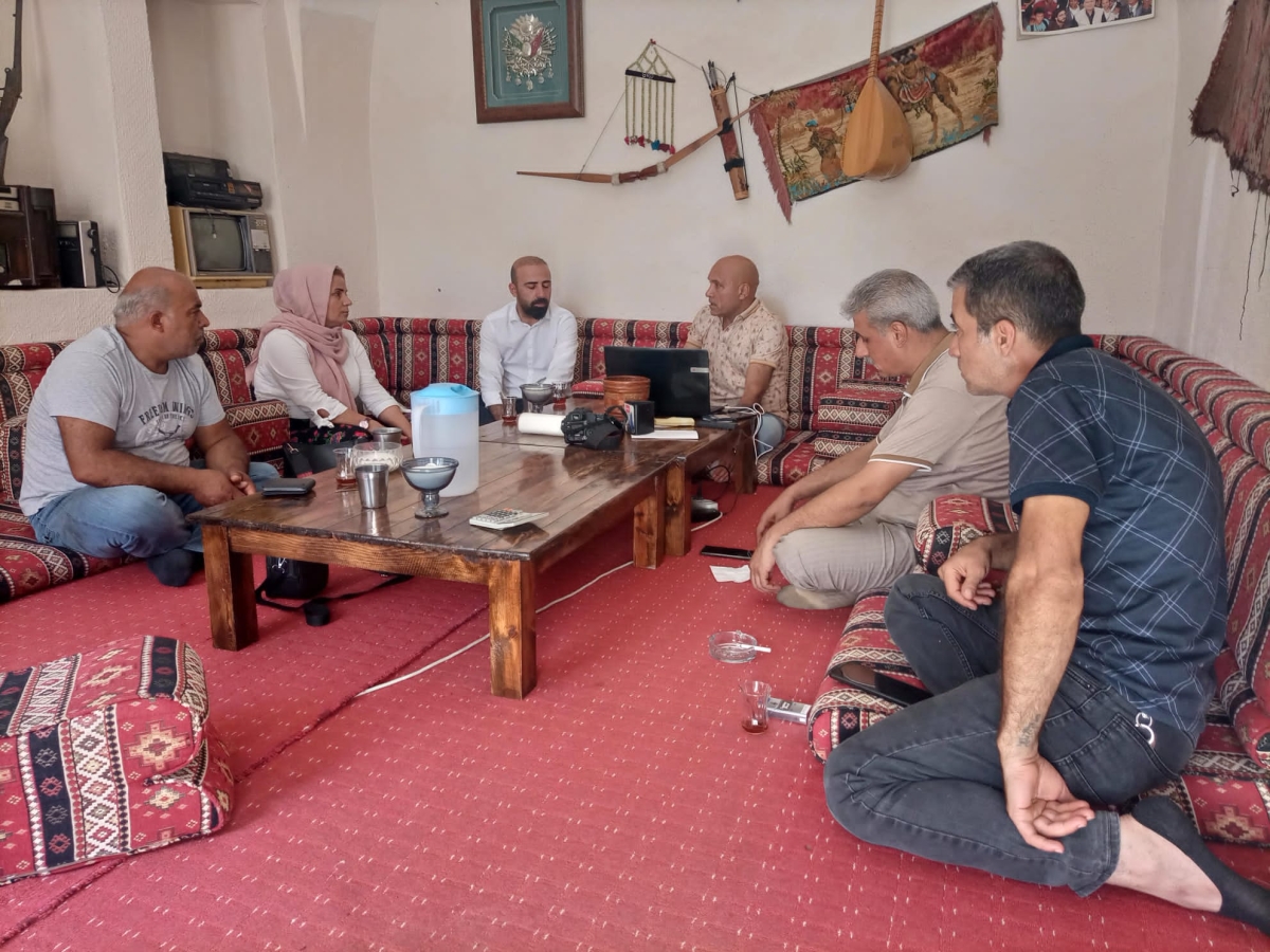 HDP Şanlıurfa İl Yönetimi yerel basını Ziyaretlerini Sürdürüyor