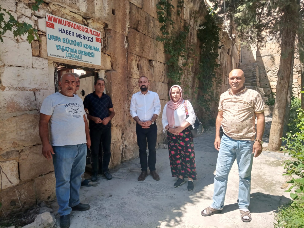 HDP Şanlıurfa İl Yönetimi yerel basını Ziyaretlerini Sürdürüyor