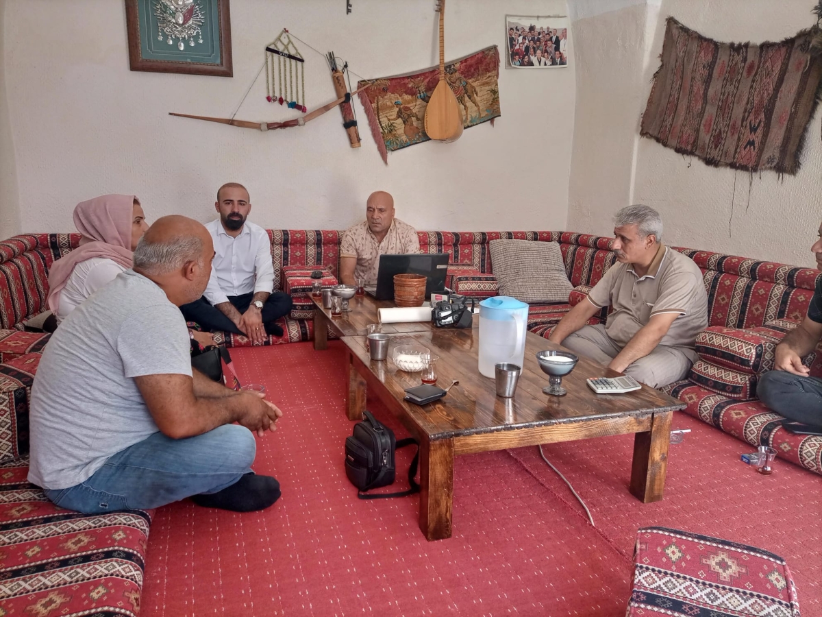 HDP Şanlıurfa İl Yönetimi yerel basını Ziyaretlerini Sürdürüyor