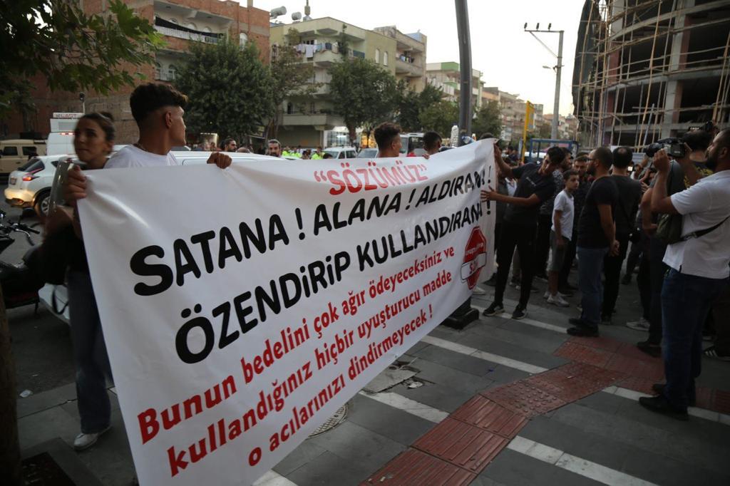 Şanlıurfa'da uyuşturucu yürüyüşü