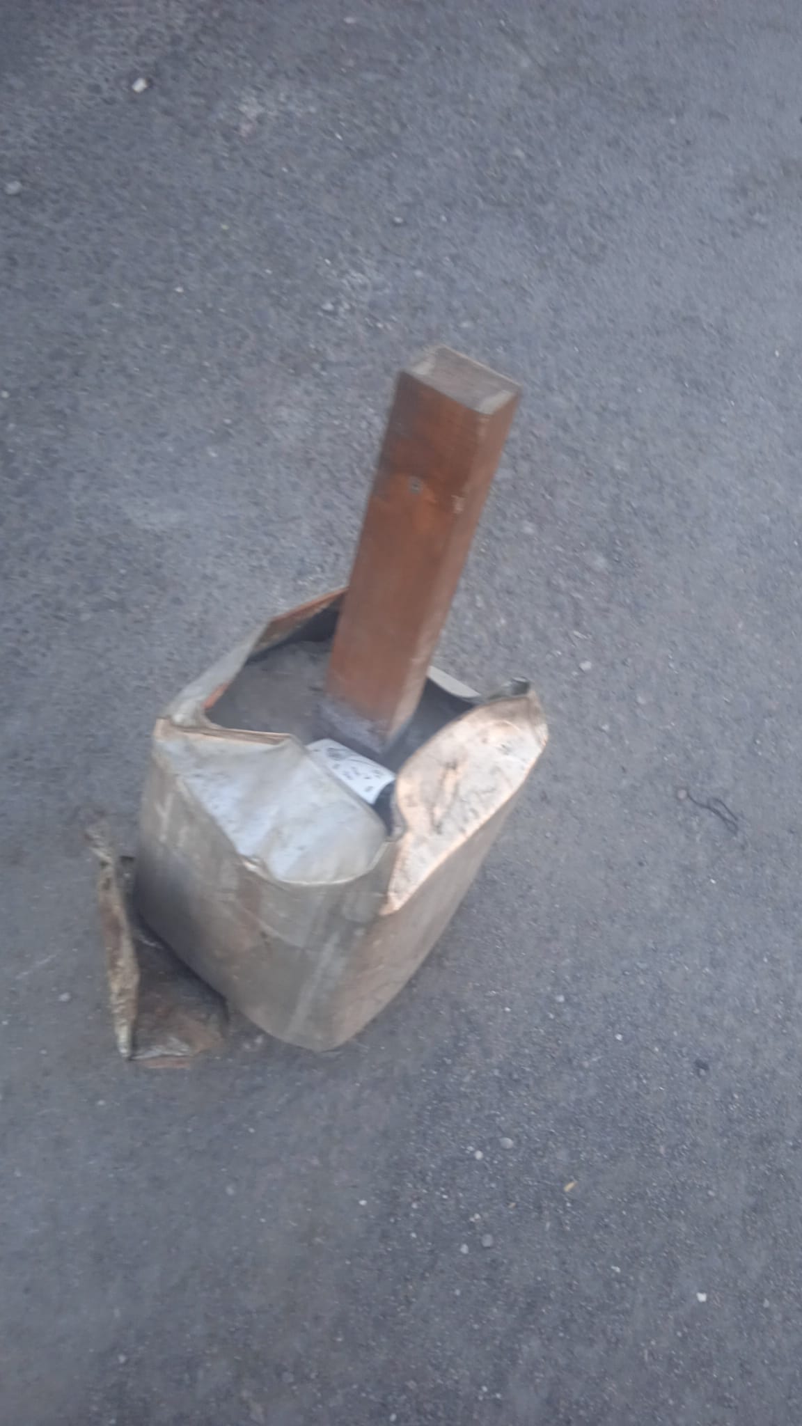Şanlıurfa'da kamuya ait yola korsan kapatma