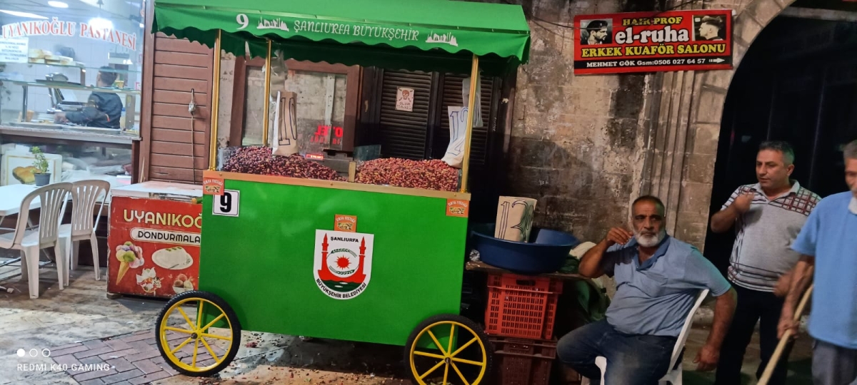 Şanlıurfa'da Estetik Seyyar Arabalar Dağıtılıyor
