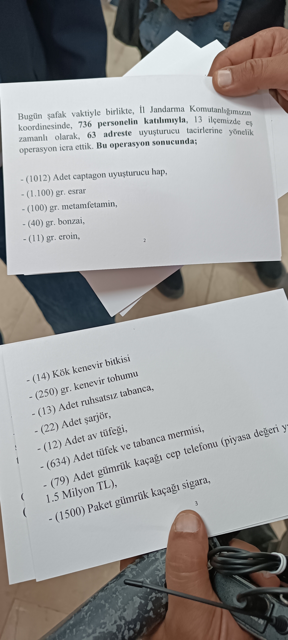 Şanlıurfa Jandarmasından Dev Operasyon: 100 Gözaltı