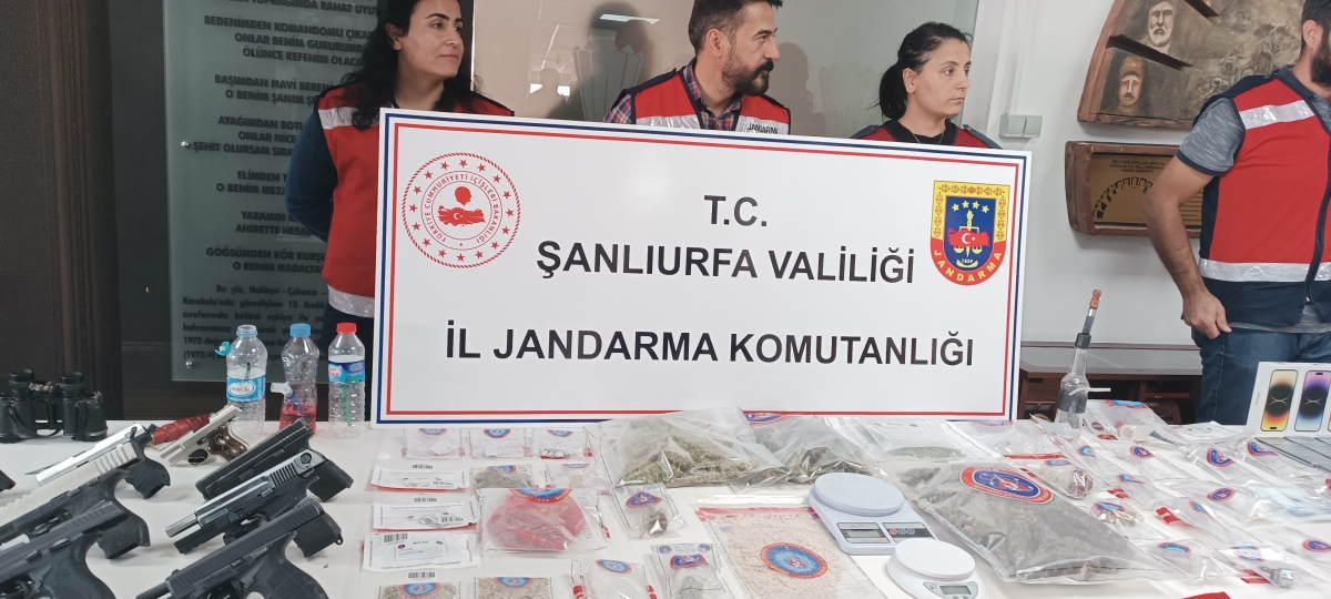 Şanlıurfa Jandarmasından Dev Operasyon: 100 Gözaltı