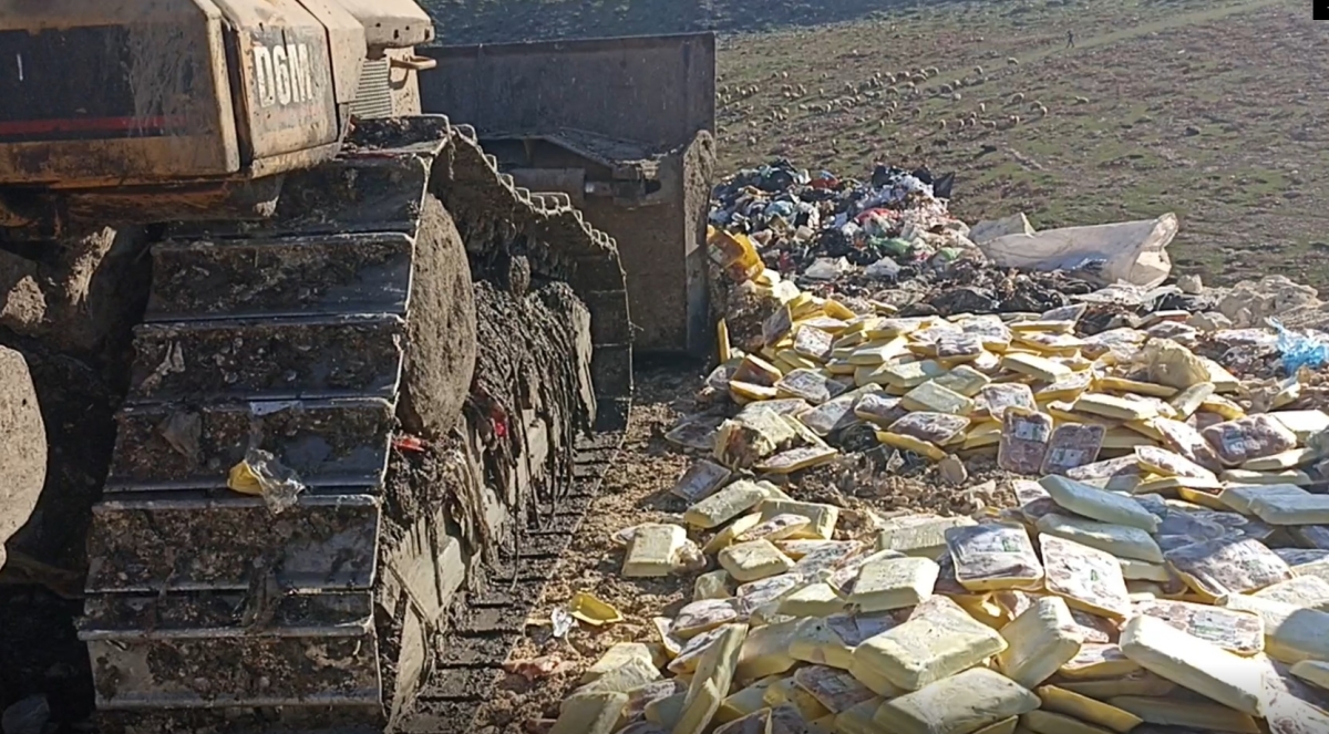 Tarihi Geçmiş Tonlarca Tavuk Ürünü İmha Edildi