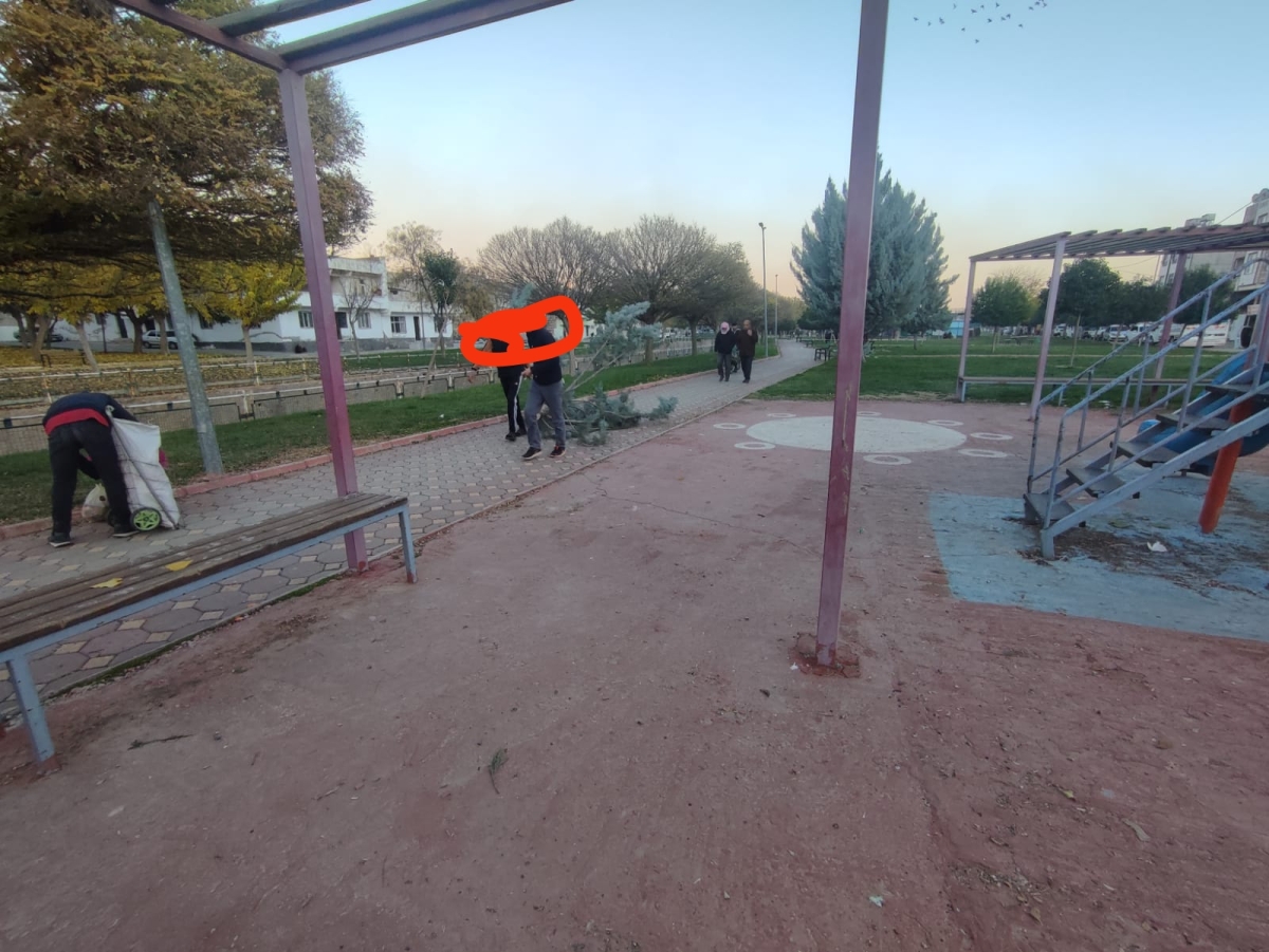 Şanlıurfa'daki bu Park talan edildi