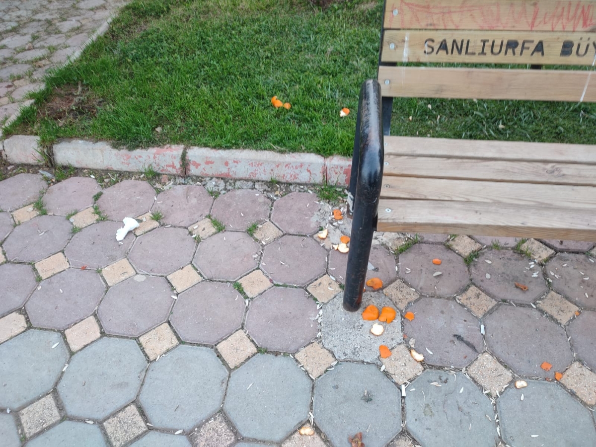 Şanlıurfa'daki bu Park talan edildi