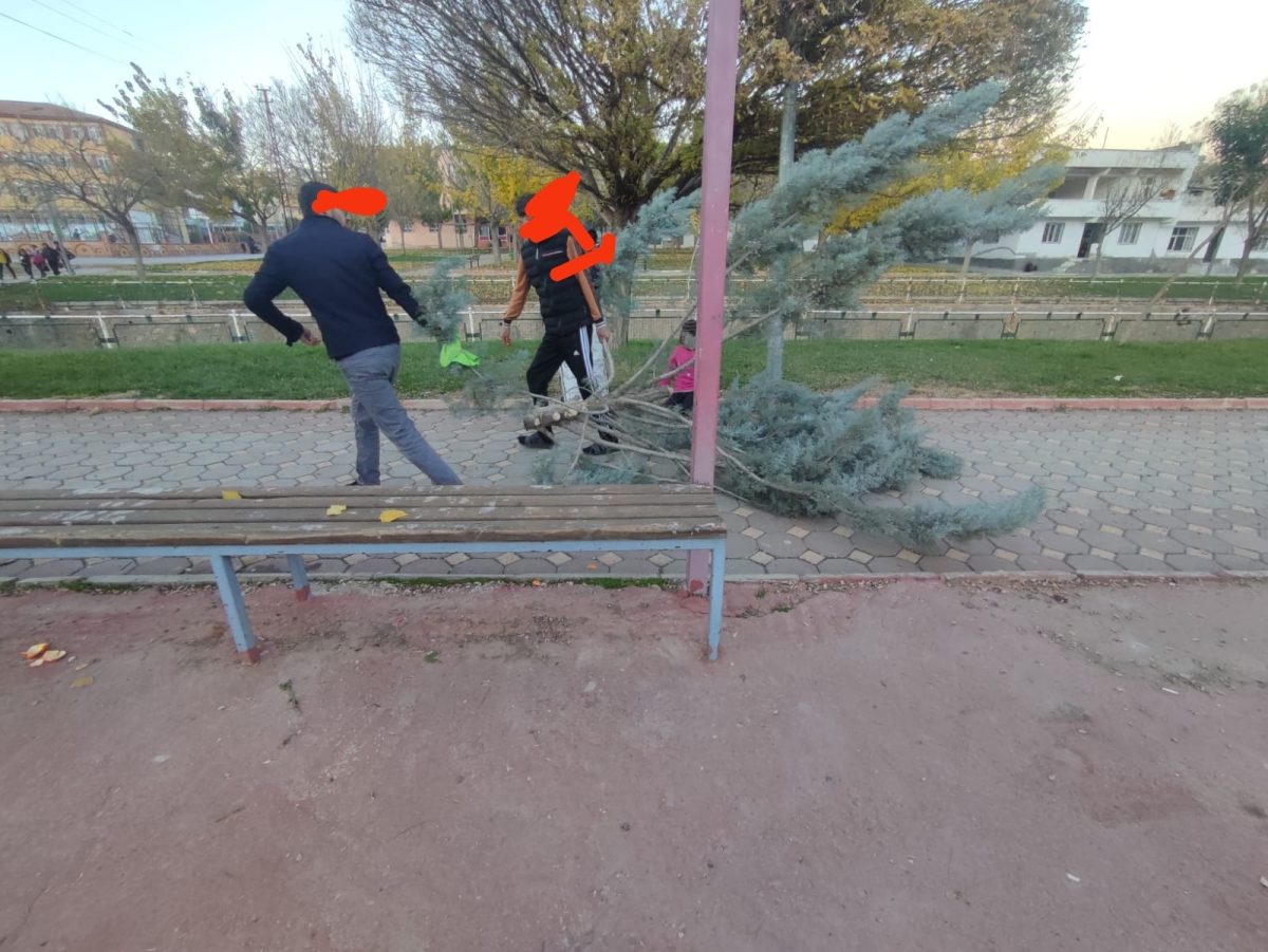 Şanlıurfa'daki bu Park talan edildi