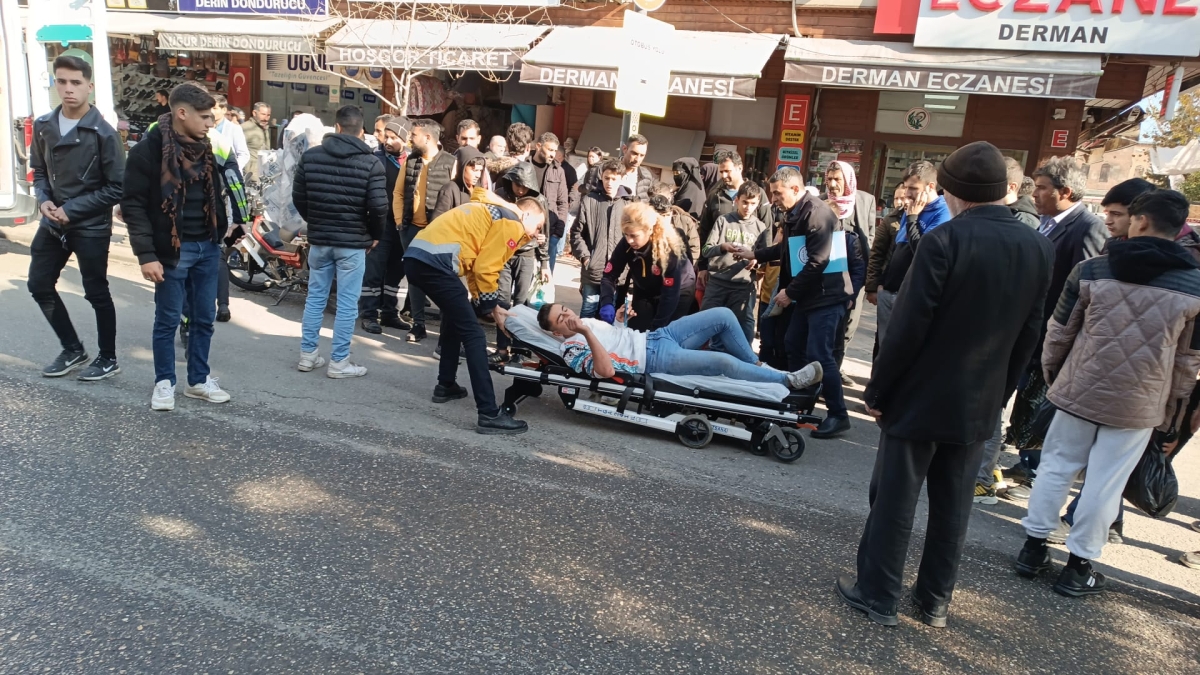 Haşimiye Meydanında Motosiklet Kazası
