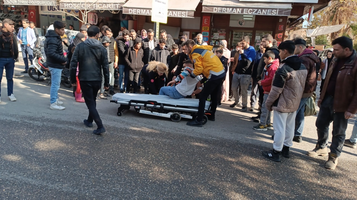 Haşimiye Meydanında Motosiklet Kazası