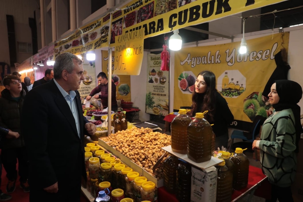 YÖRESEL ÜRÜNLER VE HEDİYELİK EŞYA FUARI SONA ERDİ