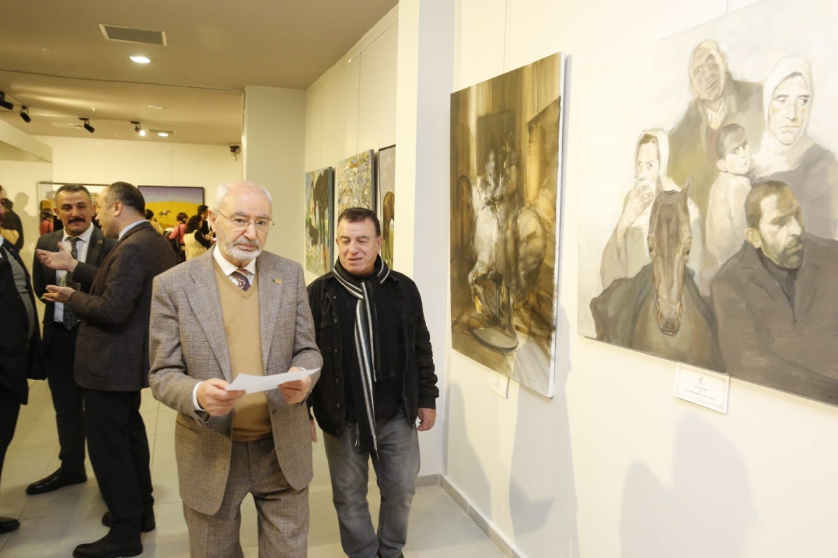 TJK 11. Resim Yarışması’nın 6. sergisi Şanlıurfa’da açıldı