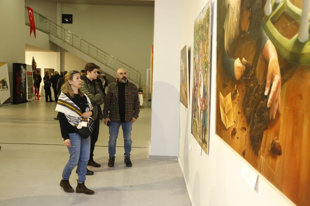 TJK 11. Resim Yarışması’nın 6. sergisi Şanlıurfa’da açıldı