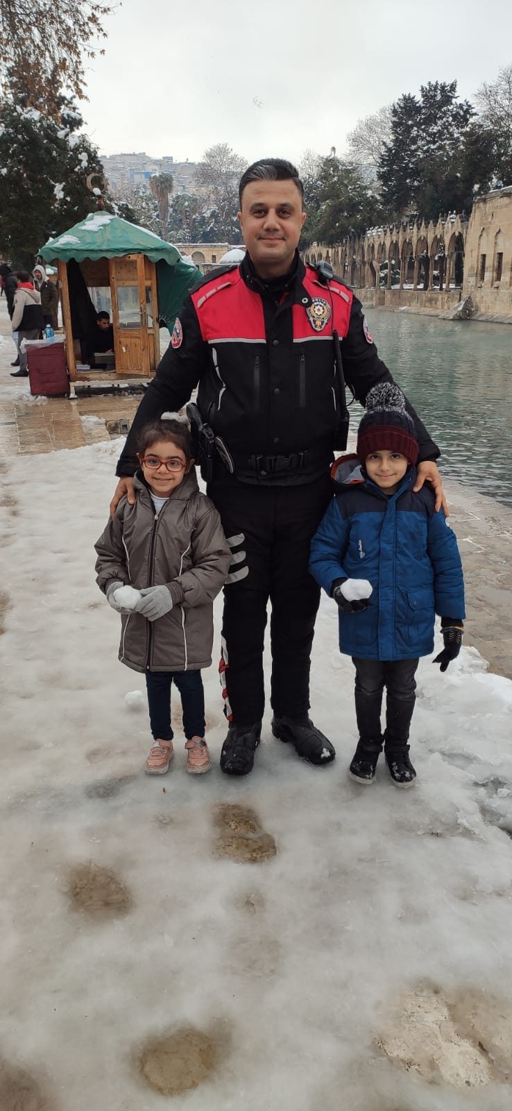 Şanlıurfa'da kar manzaraları
