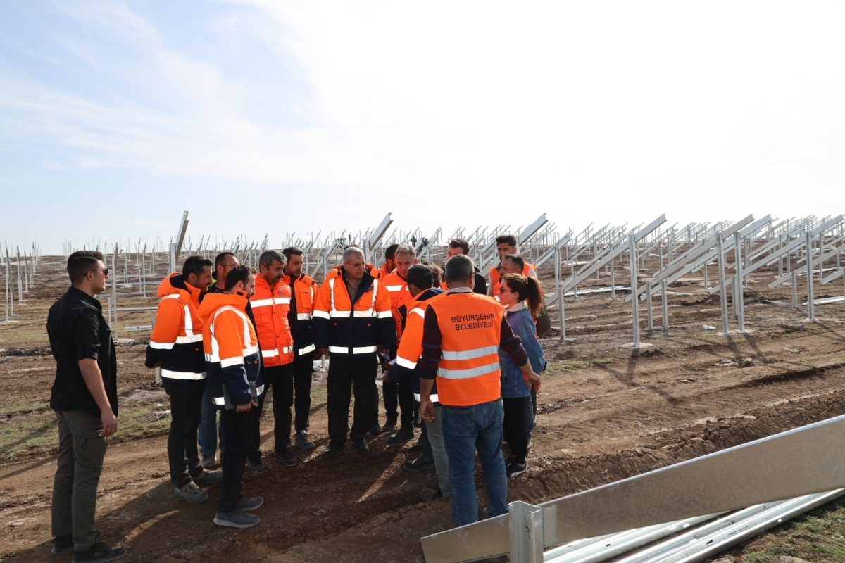 ŞANLIURFA BÜYÜKŞEHİR BELEDİYESİNDEN ENERJİ YATIRIMLARI