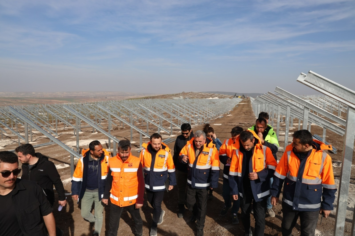 ŞANLIURFA BÜYÜKŞEHİR BELEDİYESİNDEN ENERJİ YATIRIMLARI