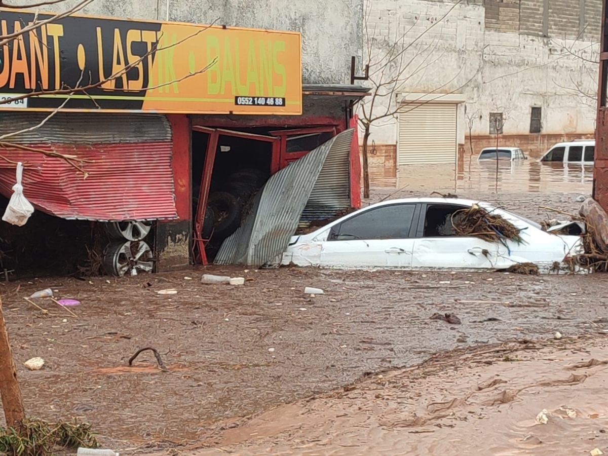 Şanlıurfa'da Sel Manzaraları