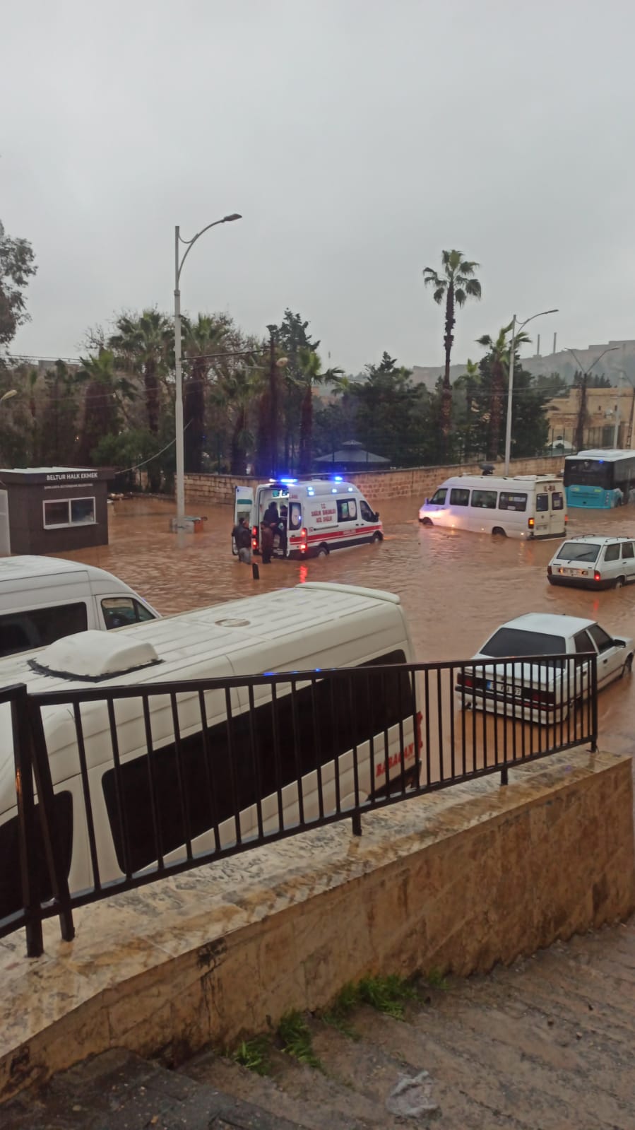 Şanlıurfa'da Sel Manzaraları