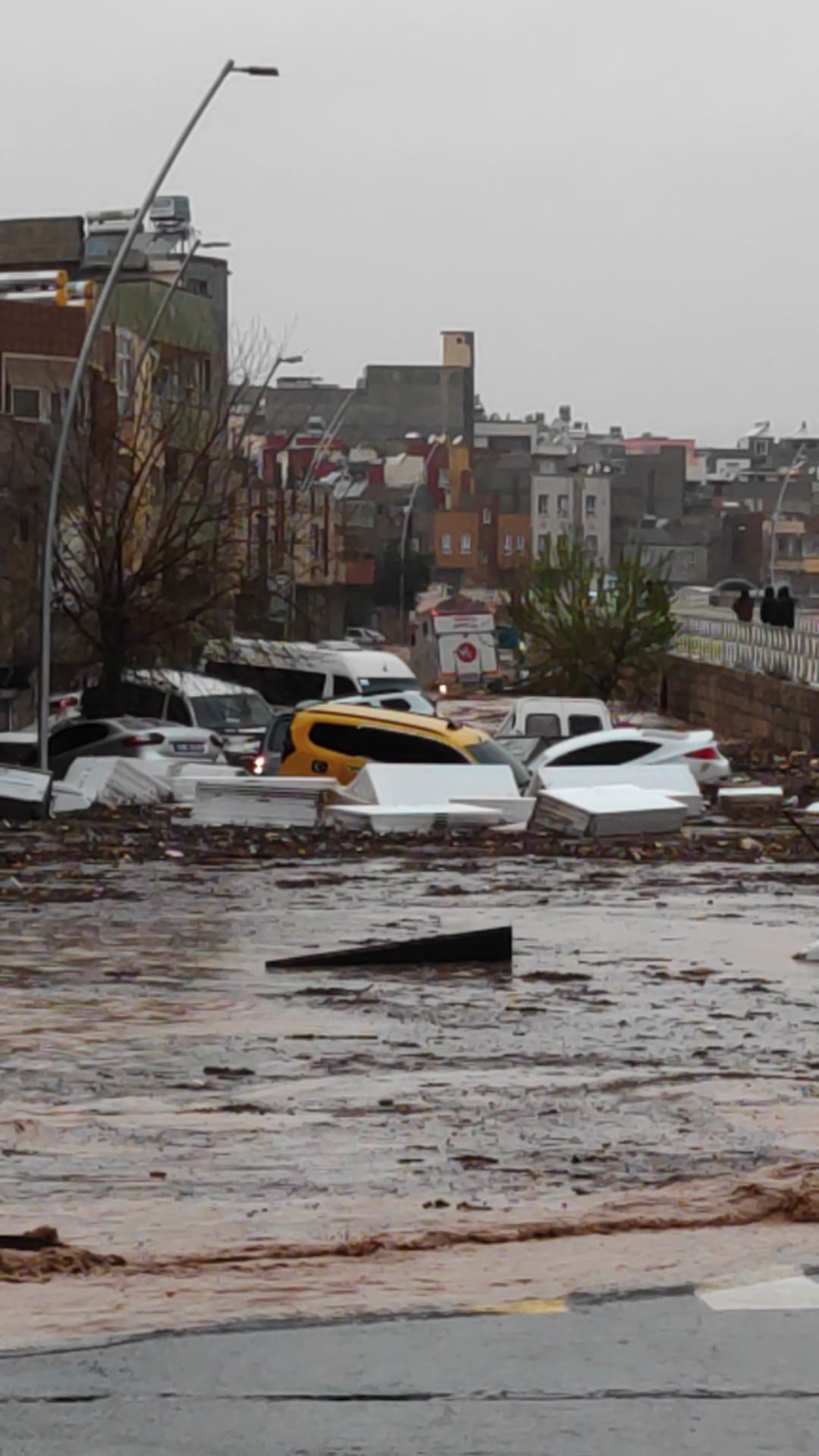 Şanlıurfa'da Sel Manzaraları