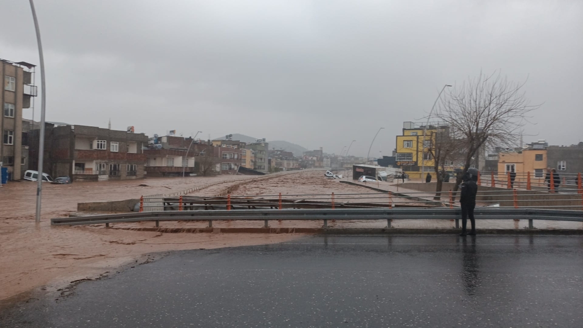 Şanlıurfa'da Sel Manzaraları