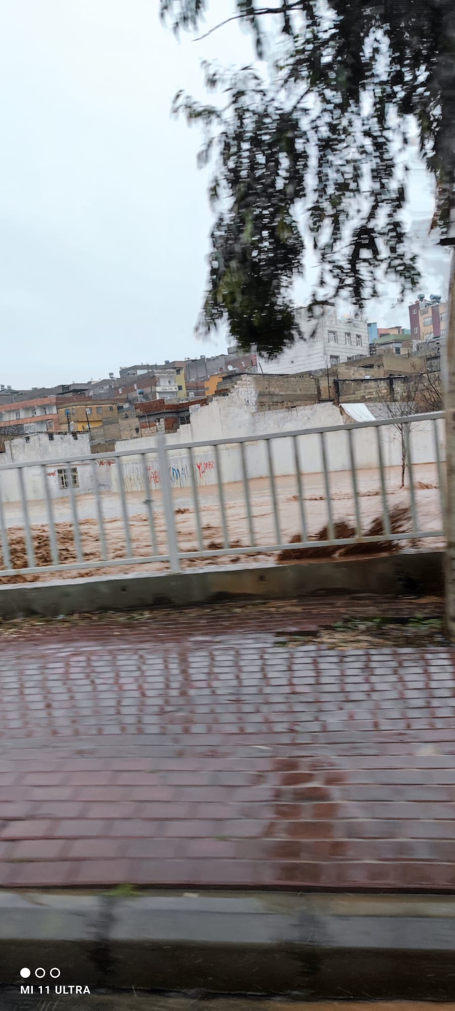 Şanlıurfa'da Sel Manzaraları