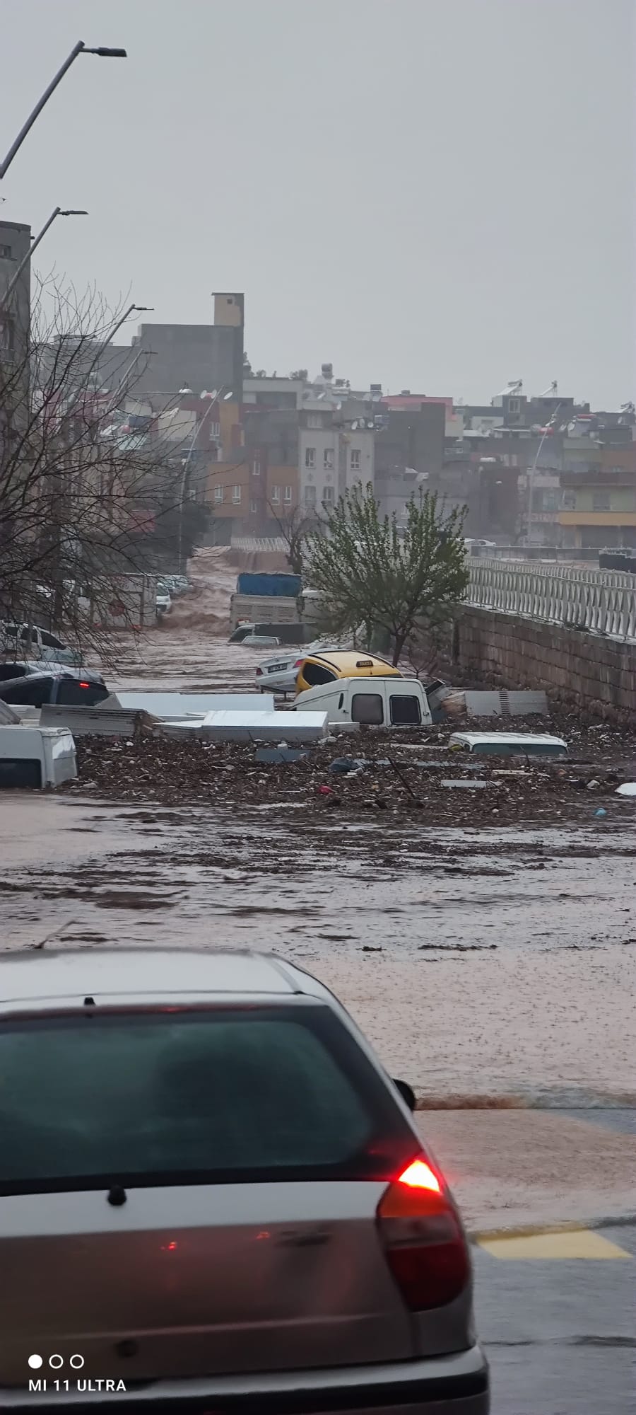 Şanlıurfa'da Sel Manzaraları