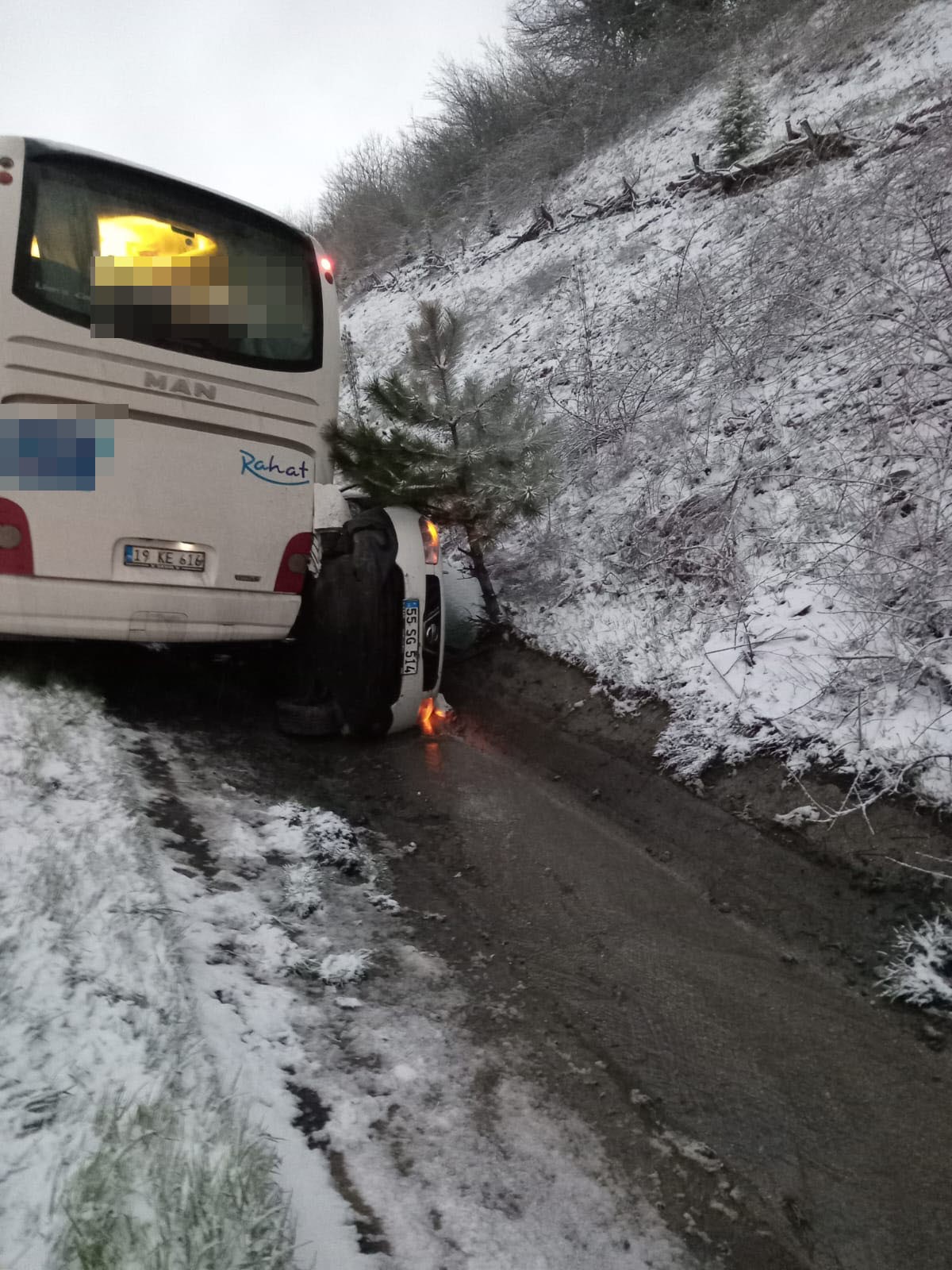 Samsun'da zincirleme kaza: 17 yaralı