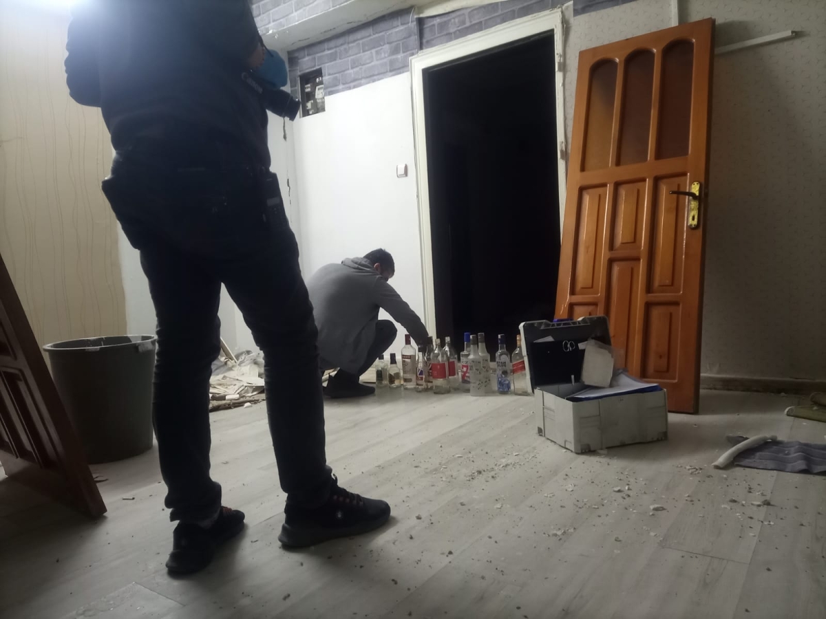 Alkol aldılar