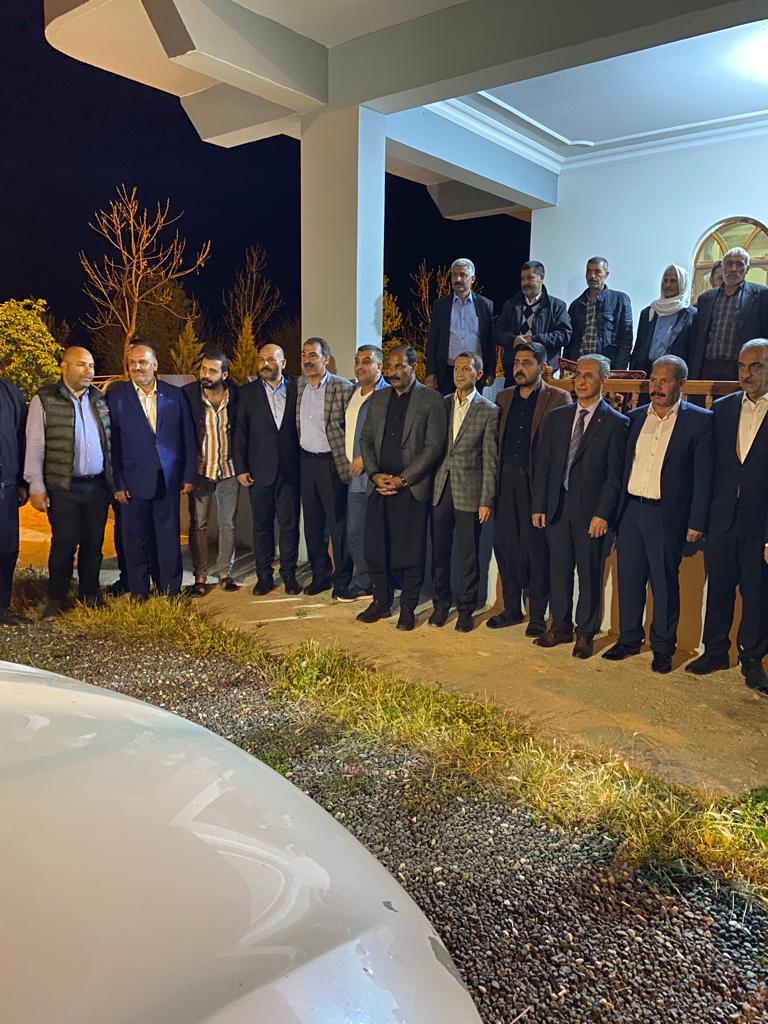 Ak parti Şanlıurfa milletvekili adayı Abdulrahim Dusak Hilvan ilçesine çıkarma yaptı.