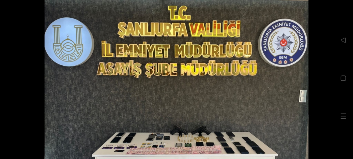 Şanlıurfa'da uyuşturucu operasyonu