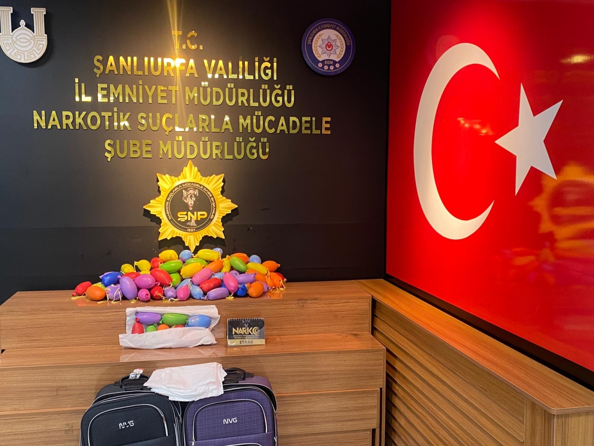 Şanlıurfa'da uyuşturucu operasyonu