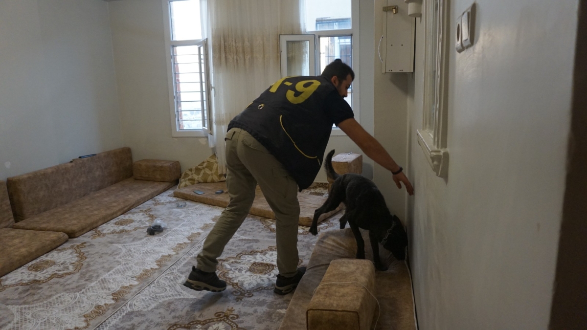 Şanlıurfa'da uyuşturucu operasyonu 101 gözaltı