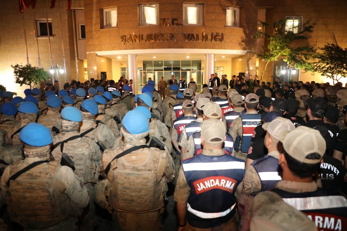 Şanlıurfa'da uyuşturucu operasyonu 101 gözaltı