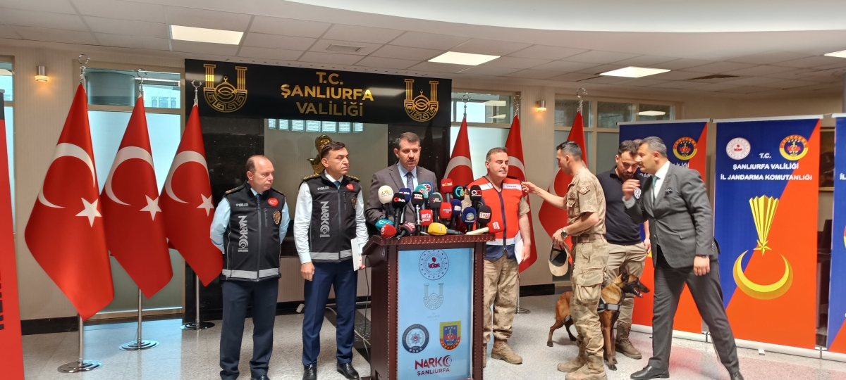 Şanlıurfa'da uyuşturucu operasyonu 101 gözaltı