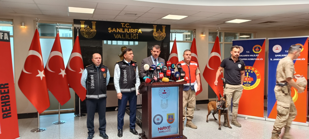 Şanlıurfa'da uyuşturucu operasyonu 101 gözaltı