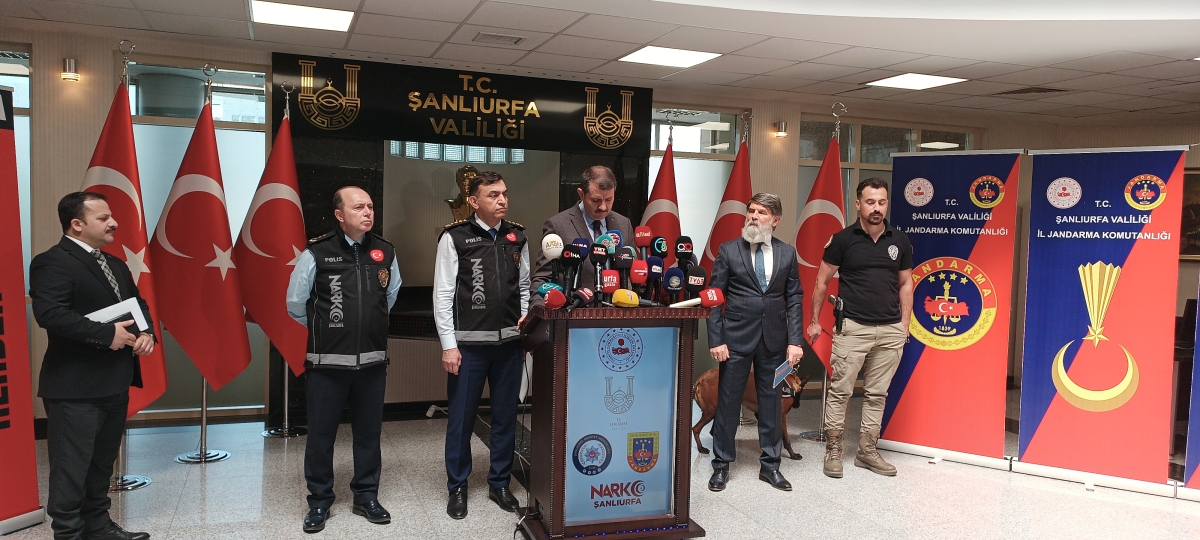 Şanlıurfa'da uyuşturucu operasyonu 101 gözaltı