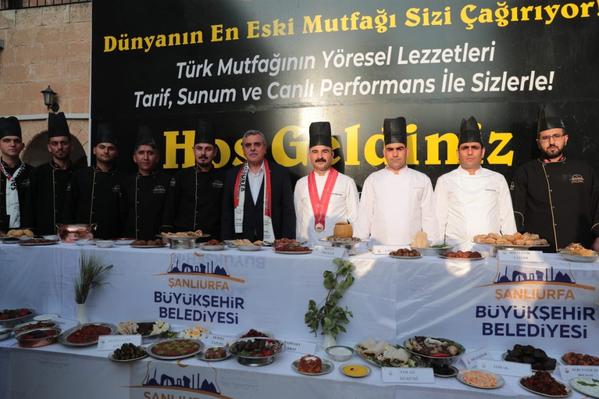 ŞANLIURFA’NIN KADİM MUTFAĞI “TÜRK MUTFAĞI HAFTASI” KAPSAMINDA TANITILDI