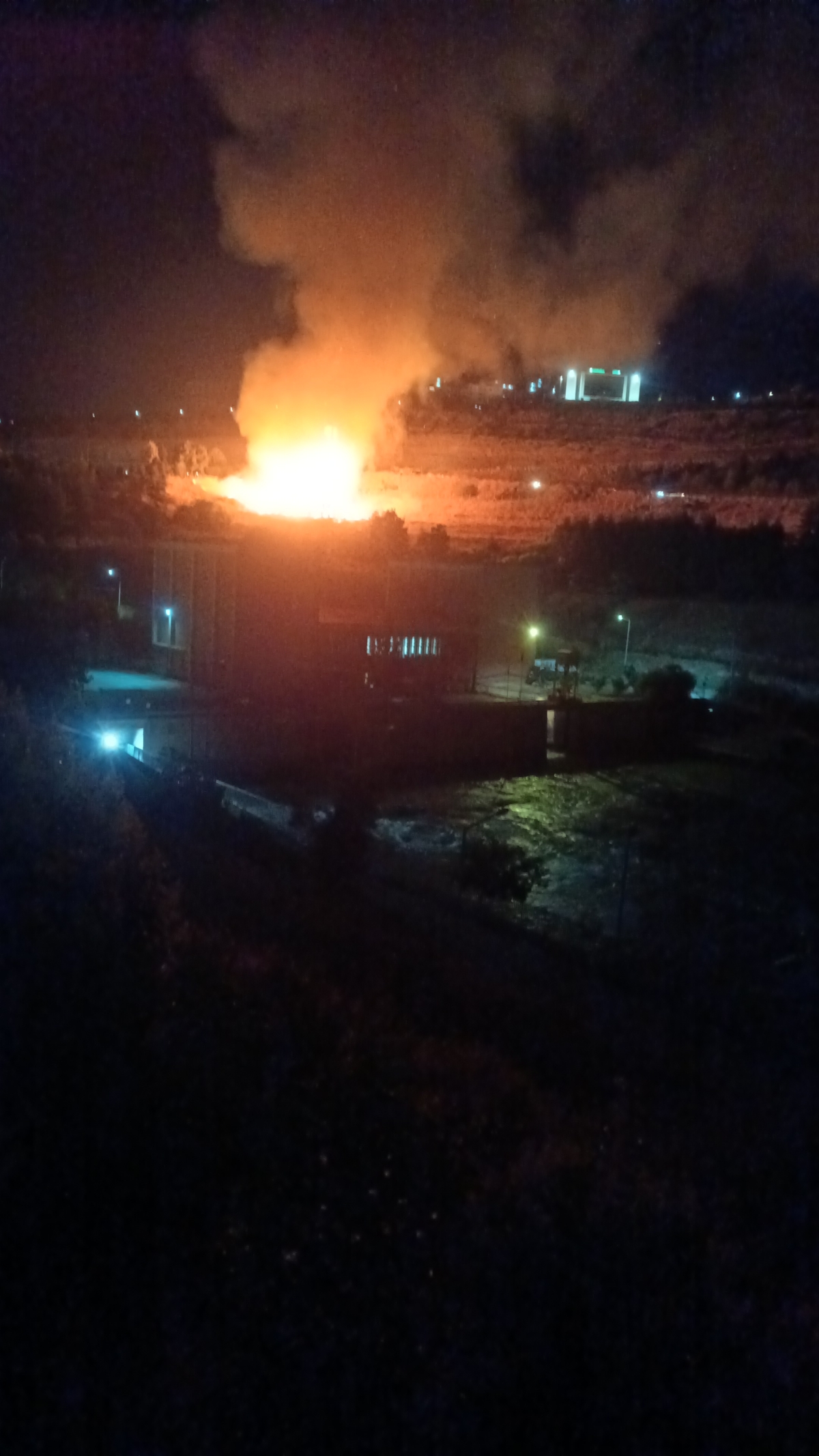 Şanlıurfa'da yangın