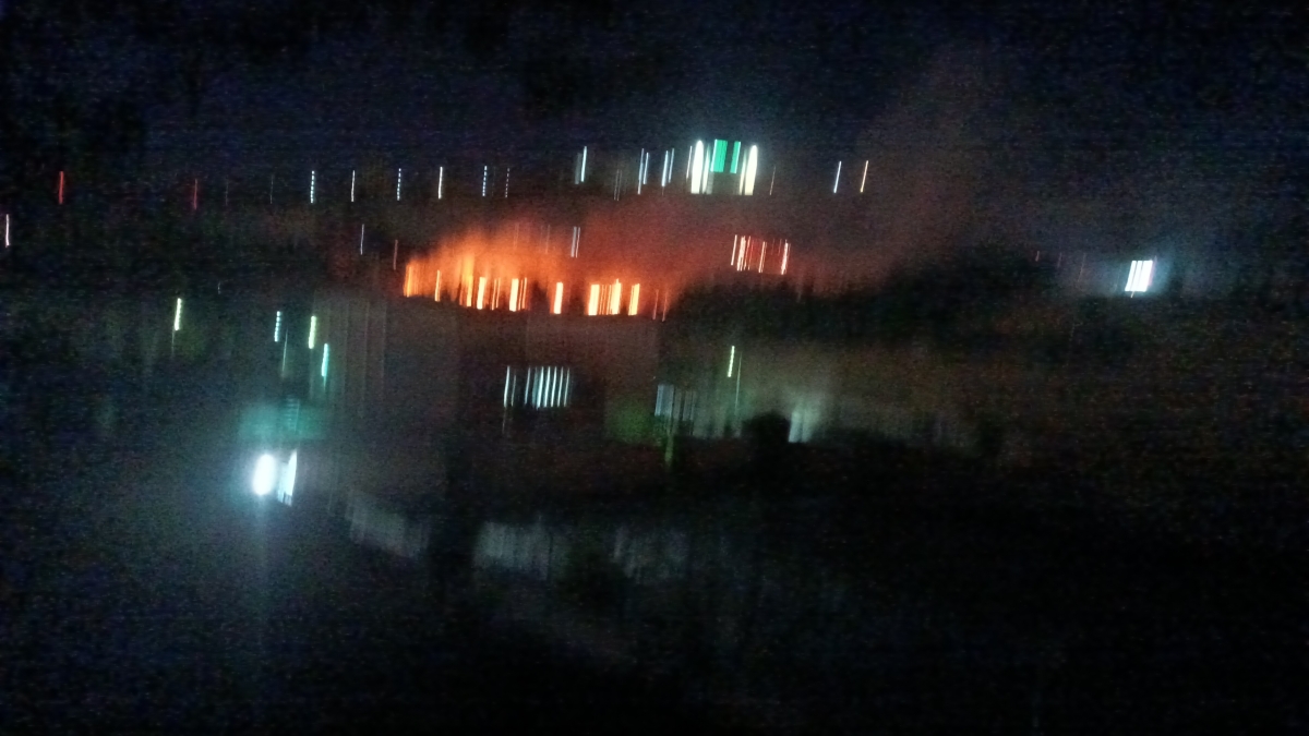 Şanlıurfa'da yangın