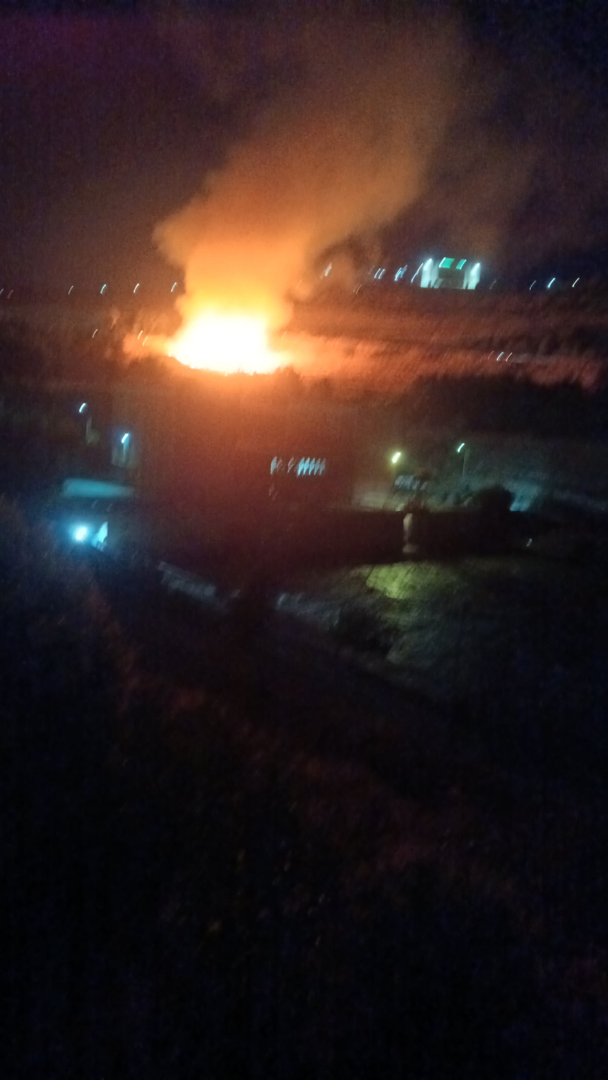 Şanlıurfa'da yangın