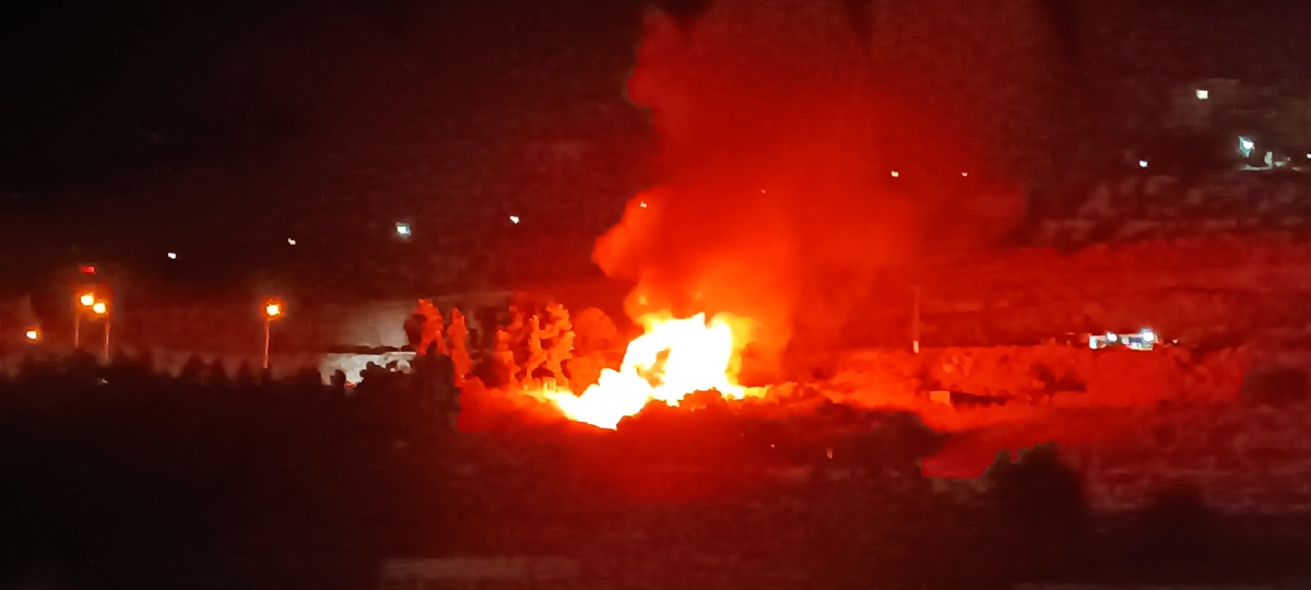 Şanlıurfa'da yangın