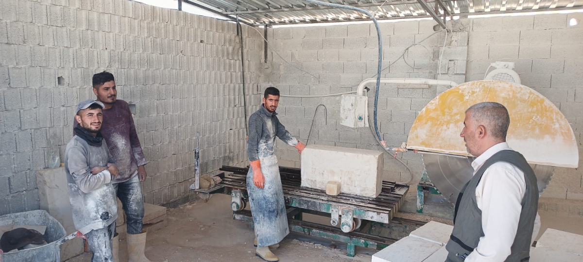 Hakiki Urfa Yapı Taşı Burada Üretiliyor