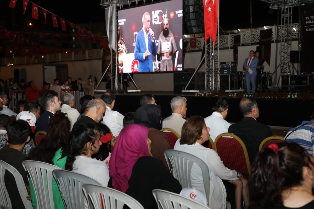 15 TEMMUZ DEMOKRASİ VE MİLLİ BİRLİK GÜNÜ ŞANLIURFA’DA COŞKUYLA KUTLANDI