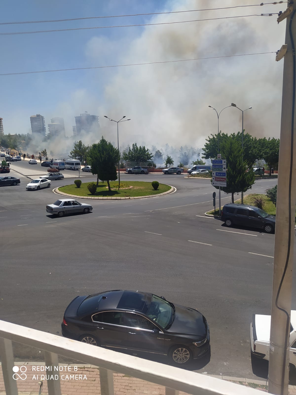 Şanlıurfa'da orman yangını