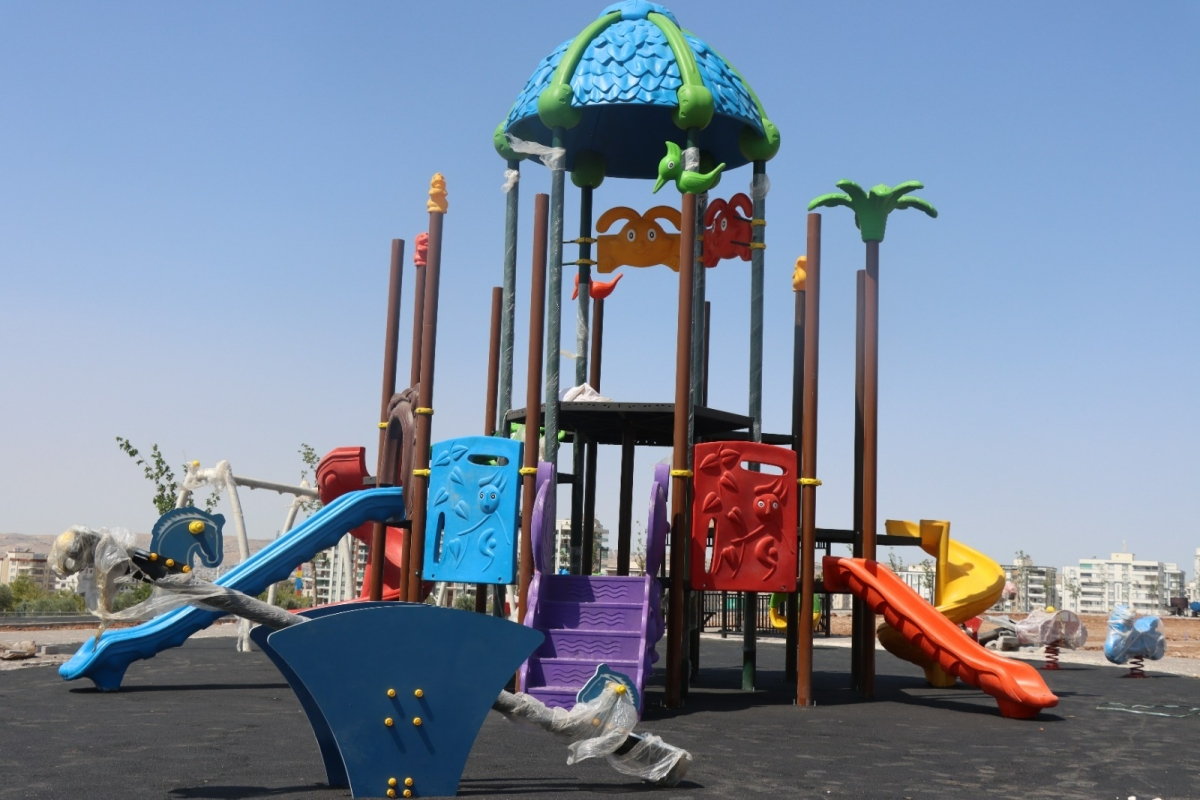 ŞANLIURFA BÜYÜKŞEHİR BELEDİYE’SİNDEN PARK ÇALIŞMASI