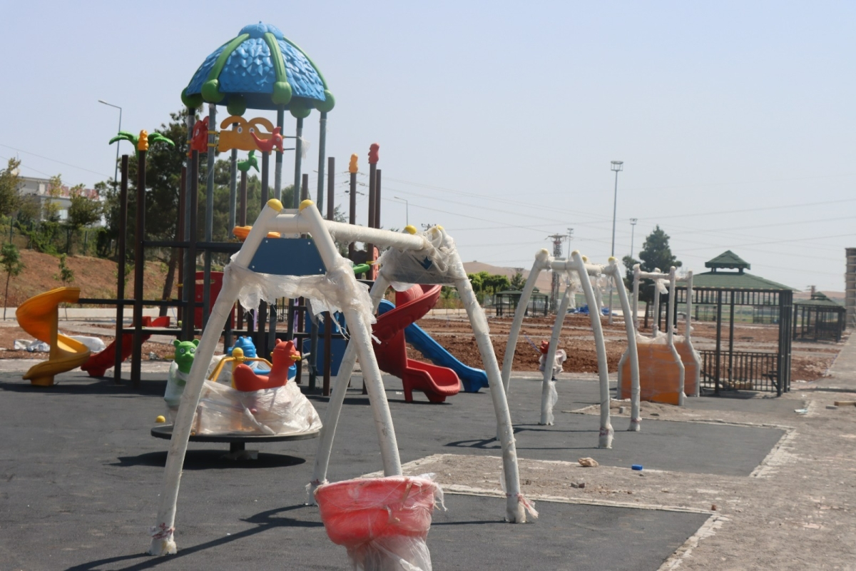 ŞANLIURFA BÜYÜKŞEHİR BELEDİYE’SİNDEN PARK ÇALIŞMASI