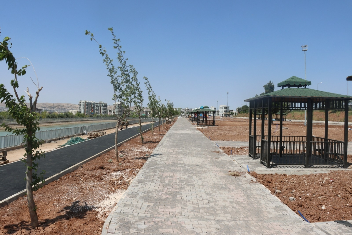 ŞANLIURFA BÜYÜKŞEHİR BELEDİYE’SİNDEN PARK ÇALIŞMASI