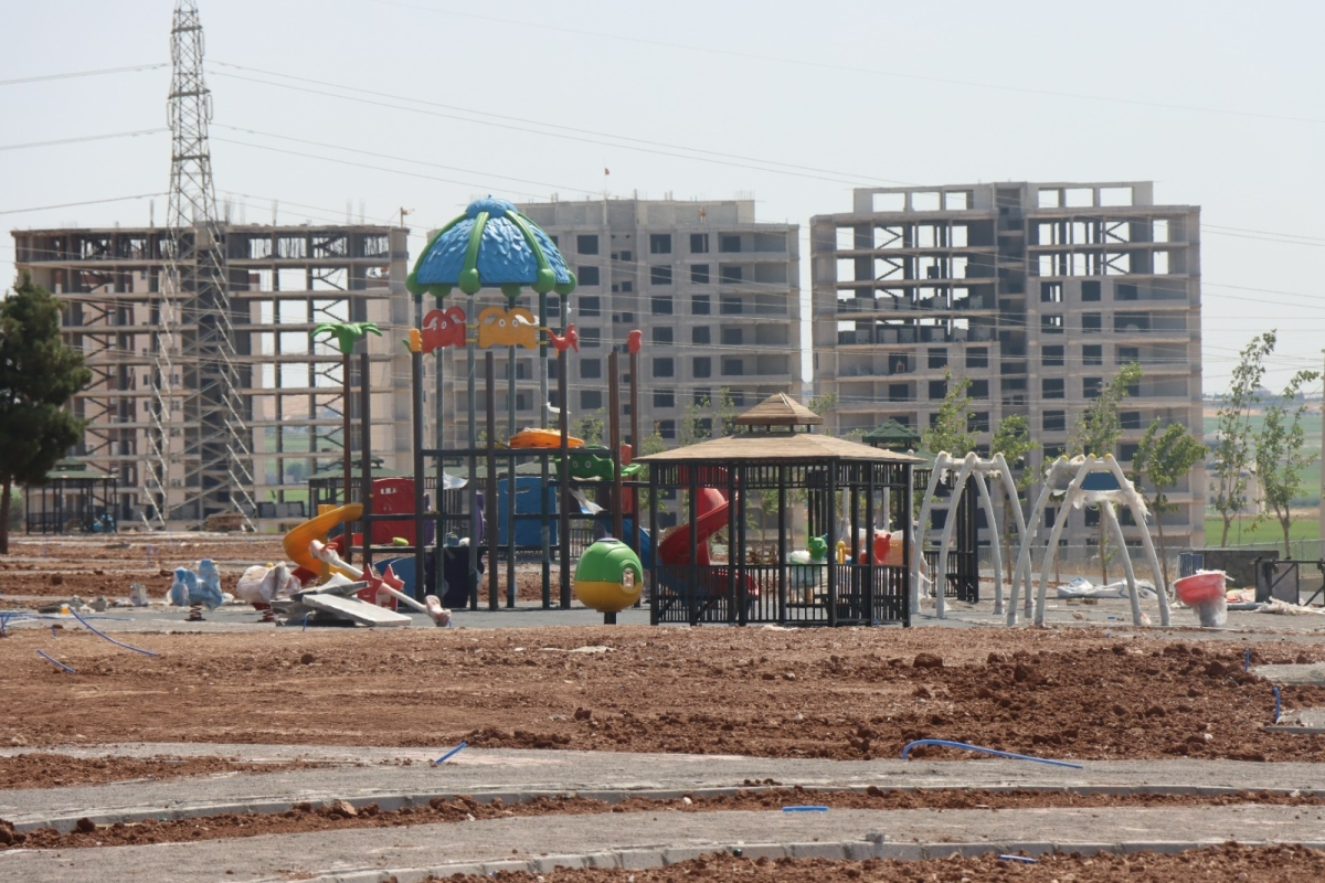 ŞANLIURFA BÜYÜKŞEHİR BELEDİYE’SİNDEN PARK ÇALIŞMASI