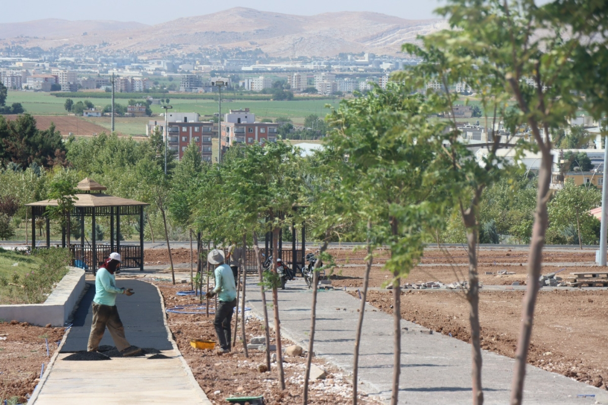 ŞANLIURFA BÜYÜKŞEHİR BELEDİYE’SİNDEN PARK ÇALIŞMASI